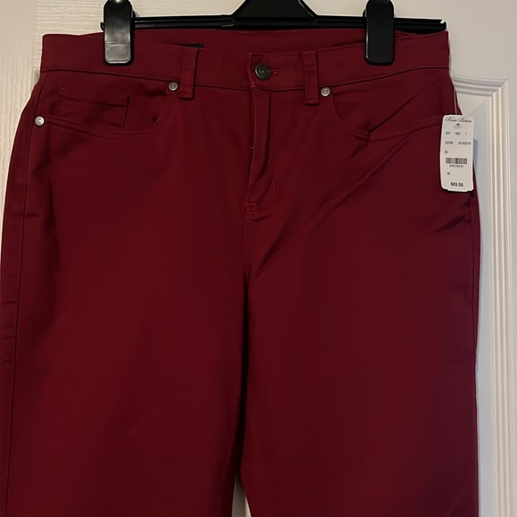Women’s burgundy brooks brothers pants - Picture 2 of 6